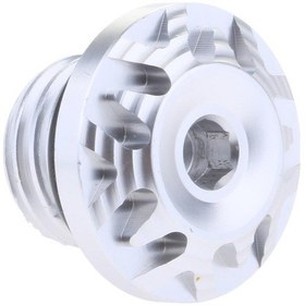Resim Suntek Ducatı Monster Için 696 796 797 821 Cnc Yağ Dolgu Vida Kapağı Gümüş 