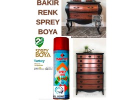 Resim Kl Home Bakır Renk - Yaldız Sprey Boya 200ML -2 Son Kullanım Tarih 
