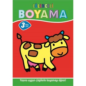 Resim Eğlenceli Boyama - 3 Yaş Üstü 4’lü Pastel Boya Hediyeli 