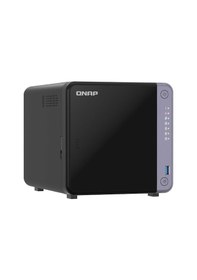 Resim Qnap Ts-432x-4g007 4gb 10tbhdd 4x3.5" Sata Desteği Raıd 0 Nas Depolama Ünitesi 