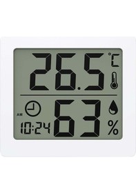 Resim Besthome1 Bebek Odası Dijital Termometre Ve Nem Ölçer, Akıllı İklim İzleyici 