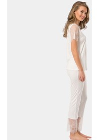 Resim Türen Dantelli Pijama 3279 001 