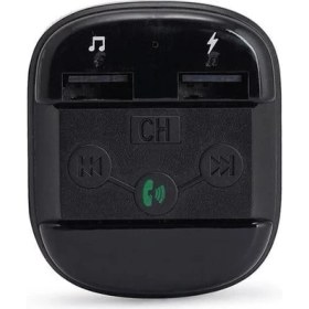 Resim Hello HL-19681 X12 Handsfree Çift Usb/sd/bluetooth 12-24 Volt Fm Transmitter 