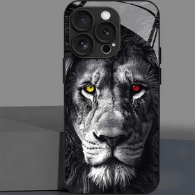 Resim Çok Renkli Gözlerle Şık Bir Bardak Telefon Kılıfı, Çeşitli for iphone Modelleri İçin Mevcut, Tüm İçin Mükemmel Bir Hediye 