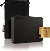 Resim Toshiba Canvio Basics Exclusive 2.5" 2TB USB 3.2 Gen-1 (HDTB520MK3AA) Taşınabilir Harici Sabit Disk (Koruma Kılıflı) 
