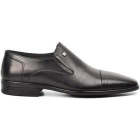 Resim Siyah Hakiki Deri Erkek Klasik Ayakkabı 2809 M Siyah 