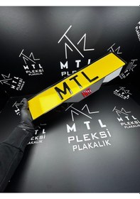 Resim 2 Adet Fıat Mat Uyumlu Pleksi Plakalık 