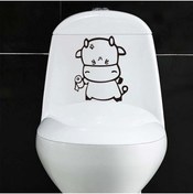 Resim Genel Markalar İnek Klozet Sticker 