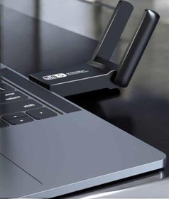 Resim Clevora Wifi Adaptör Çift Bantlı Kablosuz Wifi Adaptörü 