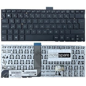 Resim Asus İle Uyumlu Transformer Book Flip 90nb05y1-r30550 Notebook Klavye Siyah Tr 