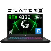 Resim Game Garaj Slayer3 7xl-4060 V2 C1 Intel Core I7 13700h 16gb Ram 1tb Ssd Rtx4060 17.3" Fhd 144hz Ips Bilgisayar 