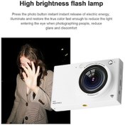 Resim Flybuy Taşınabilir 4k Ccd Dijital Kamera - 64mp Wifi Video Kamera - 2.83 Ips Ekran 