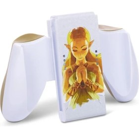 Resim Powera Nintendo Switch Için Powera Joy-Con Comfort Grip - Princess Zelda, Beyaz 