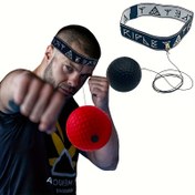 Resim 1 adet Boks Hız Topu Seti - Kısa Refleksler, Fitness ve Ev Eğitimleri için Kırmızı ve Mavi Sentetik Toplar ile Hızlılık Eğitimi Ekipmanı, MMA Tutkunları için İdeal, Hızlılık Eğitimi Ekipmanı | Trendy Boks Seti | Dayanıklı Sentetik Toplar, Boks Eğitimi Ekipmanı 