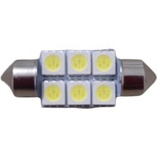 Resim 2 Adet 36mm Sofit Led Aydınlatma Tavan Plaka Oto İç Aydınlatma Sü 