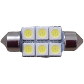 Resim 2 Adet 36mm Sofit Led Aydınlatma Tavan Plaka Oto İç Aydınlatma Sü 