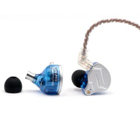 Resim Kz Zsn Pro Mavi Mikrofonsuz 3.5mm Kulak İçi Hibrit Kulaklık Kz-zsn-pro-nomıc-bl 