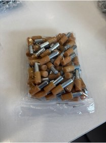 Resim BAŞKAN YAPI HIRDAVAT Plastik Başlı Metal Raf Pimi MEŞE 100 Adet - Raf Pimleri - Tek Ebat 