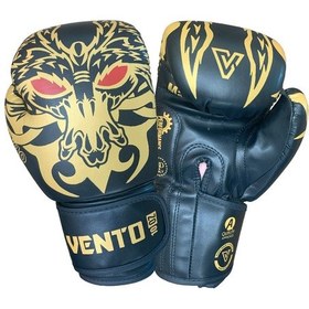 Resim Vento Drago Boks Ve Kick-boks Eldiveni Siyah Siyah-altın 