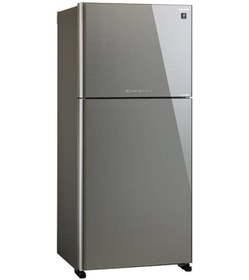 Resim Sharp SJ-XG690G-SL A++ 556 LT No Frost Çift Kapılı Buzdolabı - Gümüş 
