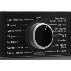 Resim Vestel CMI 97302 G WIFI 1000 Devir 9 KG Çamaşır Makinesi 