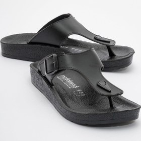 Resim Ccway Erkek Parmak Arası Terlik SİYAH 