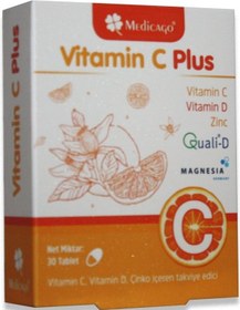Resim Medicago Vitamin C Plus 30 Tablet 