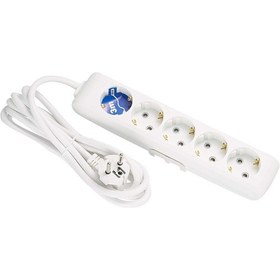 Resim Multi-let Beşli Priz Topraklı Kablolu Çocuk Korumalı 3 Mt 1 