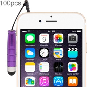 Resim iPhone / iPad İçin 100 Adet Mini Kapasitif Stylus Kalem Çoklu Renk (Yurt Dışından) 