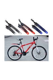 Resim Streak Bisiklet Çamurluk 24 26 Jant Uyumlu Ön Arka Takım Seti Dağ Bisikleti Çamurluğu TURKUAZ Renk 