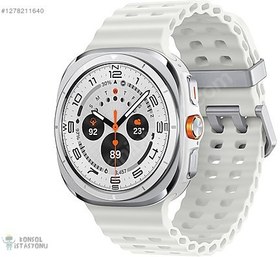 Resim Samsung Galaxy Watch Ultra Titanyum Beyaz Sıfır Kapalı Kutu 