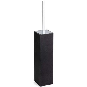 Resim System Mat Siyah Krom Tuvalet Fırçası (BA4037 009 R2-CR) 