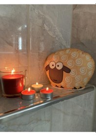 Resim Dekoratif Nem Alıcı Rutubet Giderici Koyun Kapı Pencere Tutamacı 