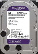 Resim Wd Purple, Wd64purz, 3.5&quot , 6tb, 256mb, 5400 Rpm, 7/24 Güvenlik, Hdd Türkiye Distribütörü Garantili 