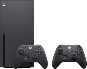Resim Xbox Series X Oyun Konsolu Siyah 1 Tb + 2. Kol 