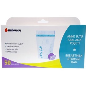 Resim Milkway Süt Saklama Poşeti 