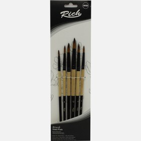 Resim Rich Yeni Seri Detay Fırça seti 6' lı 