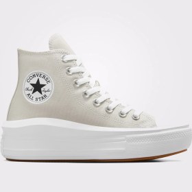Resim Converse Chuck Taylor All Star Move Kadın Gri Platform Sneaker 