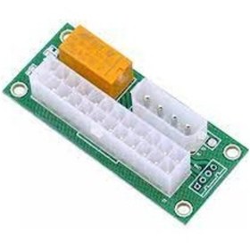 Resim Atx Anakart İçin Çift Besleme Adaptörü Molex Bitcoin-Mining 