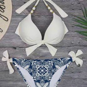 Resim Etnik Tarz Ayrı Bikini 