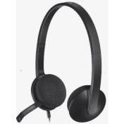 Resim Logıtech H340 USB Siyah Kulaklık 981-000475 