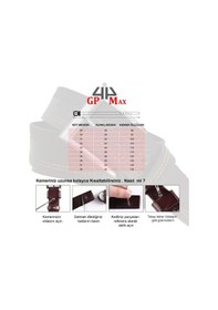 Resim Bosskan Manda Derisi Çift Dilli Spor Kot Kemer Siyah 