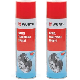Resim Würth Fren Balata Ve Genel Temizleme Spreyi 2x 500 ml 