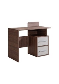 Resim Ranza, Milano Genç Odası Takımı Çift Kişilik Çalışma Masalı Modern Ranza + Üç Kapaklı Modern Dolap 90 X 190 CM 