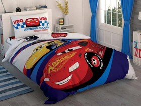 Resim Taç Cars Race Lisanslı Nevresim Takımı 