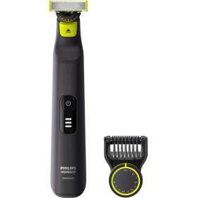 Resim Philips Norelco Oneblade 360 Pro Hibrit Elektrikli Düzeltici, QP6531/70, Siyah 
