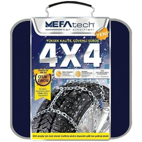 Resim Kar Lastik Zinciri 235/40/r18 Binek Suv Minibüs 4x4 Tipi Takmatik Kolay Montaj 