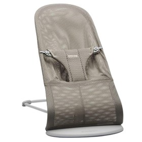Resim BabyBjörn Pastel Oyuncaklı Bliss Ana Kucağı Mesh Grey Beige 