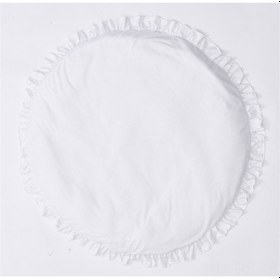 Resim Hangfox Yumuşak Malzeme Bebek Yürümek Matı - Dairesel Saf Renk Oyun Tepsi - Ev Dekoratif Halı - Temizlenmesi Kolay 0-3 Yaş 