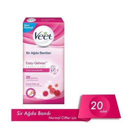Resim Veet Sir Ağda Bantları 20'li (Normal Ciltler İçin) 